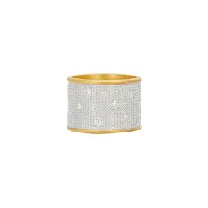 Freida Rothman Illuminated Coast wide band ring